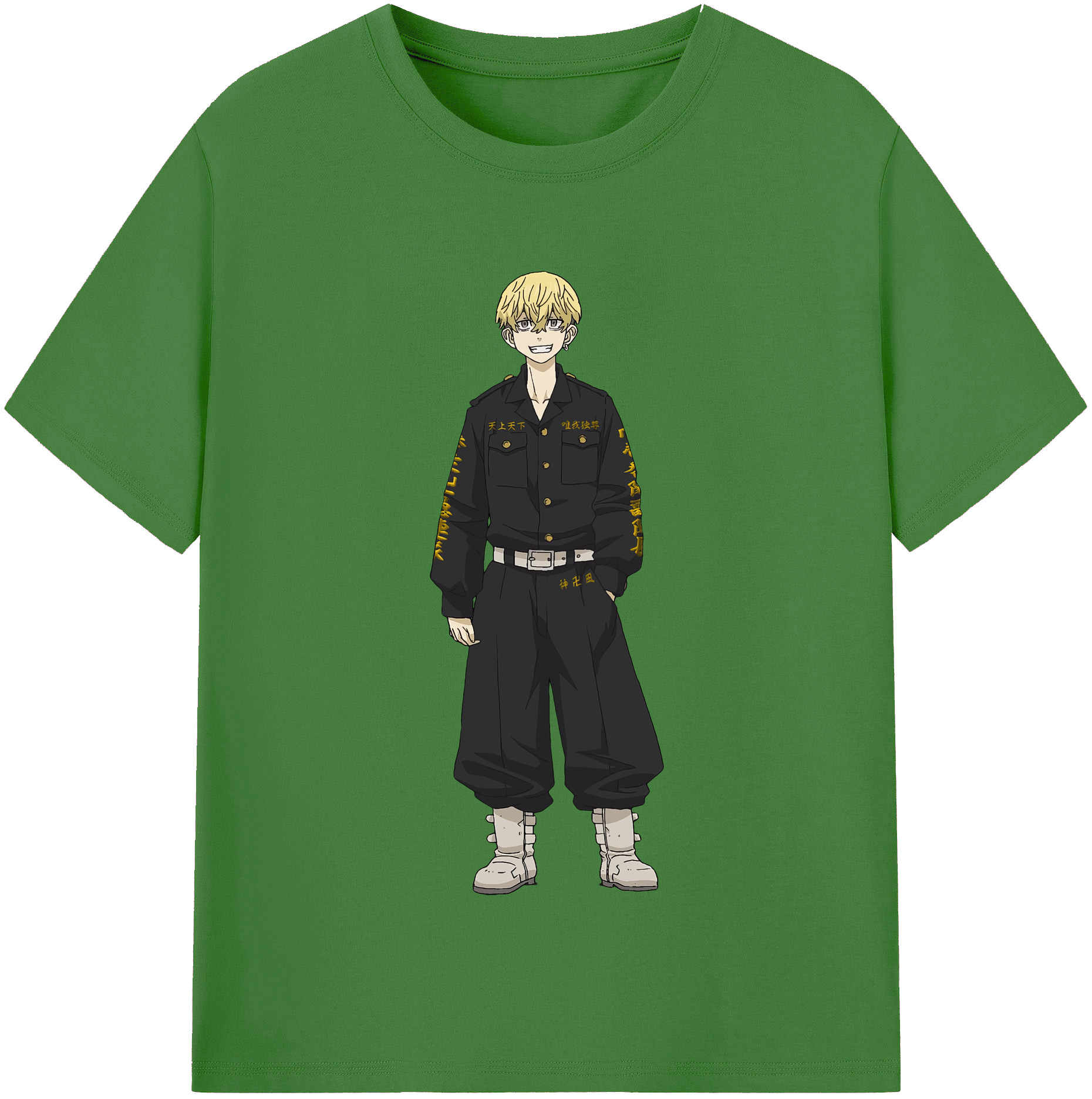 （画像用） 東京リベンジャーズ Tokyo Revengers レディースカジュアルプリントTシャツ（綿100％）